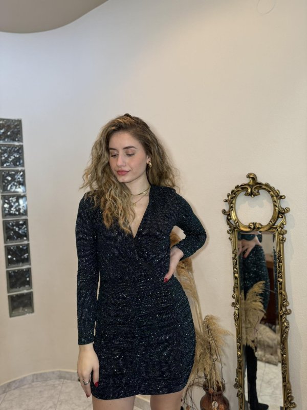Φόρεμα μίνι lurex