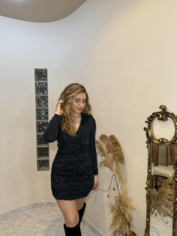 Φόρεμα μίνι lurex
