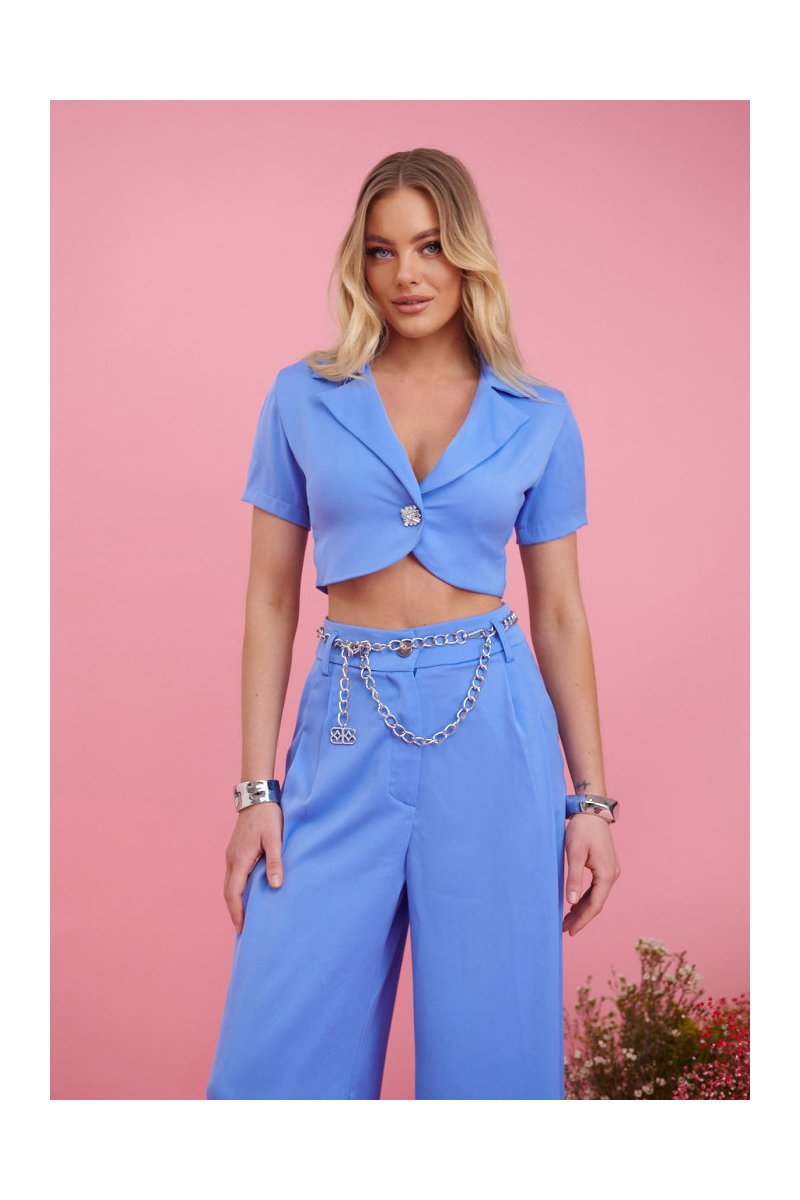 Γυναικεία ζώνη αλυσίδα με διακοσμητικό Β Brigitte Boutique