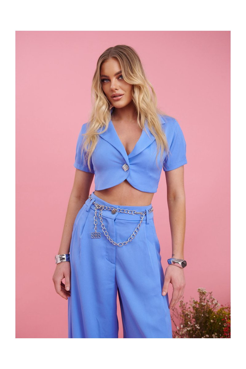 Γυναικεία ζώνη αλυσίδα με διακοσμητικό Β Brigitte Boutique