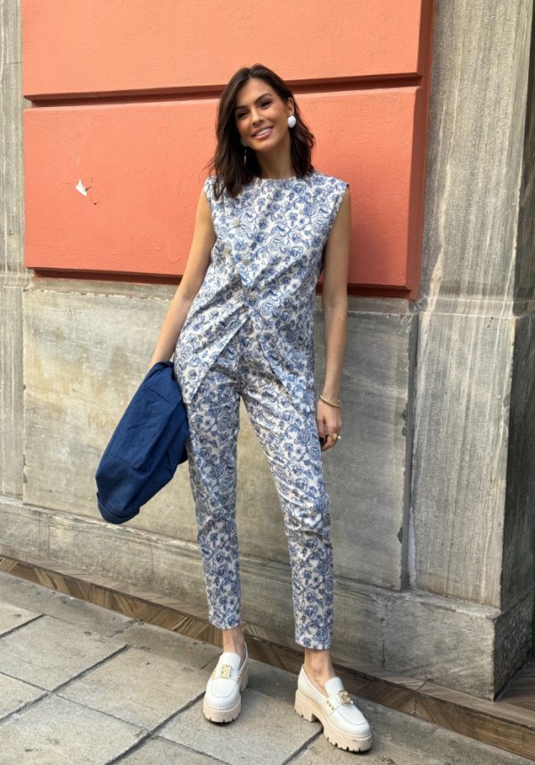 Σετ εμπριμέ Silas Brigitte Boutique