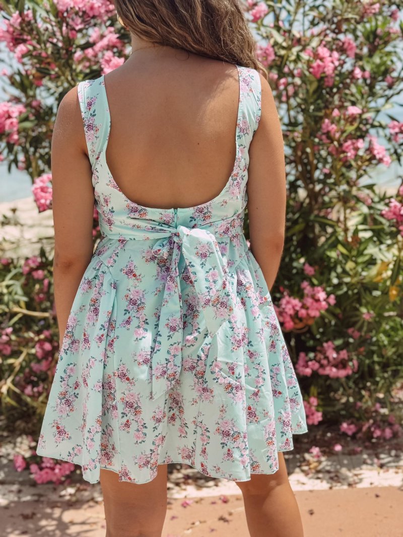 Γυναικείο mini floral φορεμα