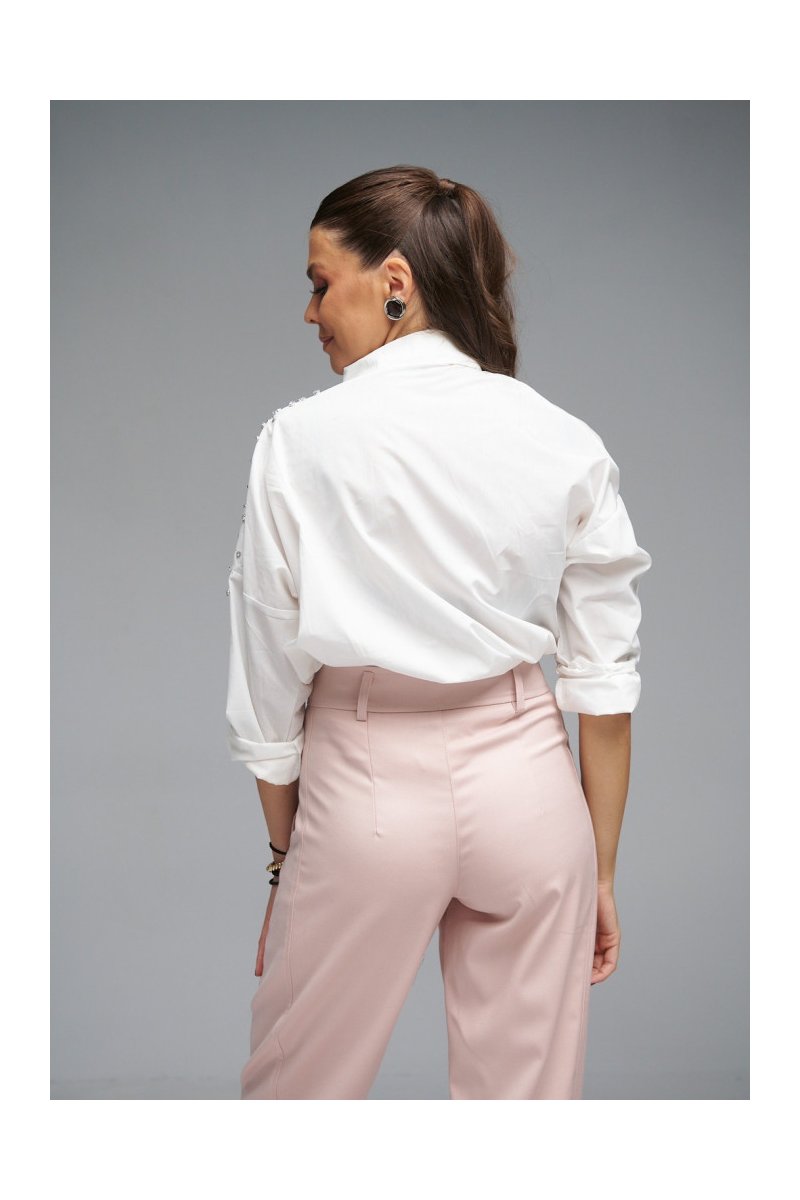 Brigitte Boutique Πουκαμίσα Sumana με Στρας στον Ώμο - Εντυπωσιακή Λάμψη
