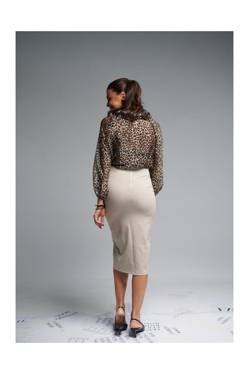 Brigitte Boutique Midi Φούστα Λιείδα - Πολυτέλεια και Στυλ για Βραδινές Εμφανίσεις