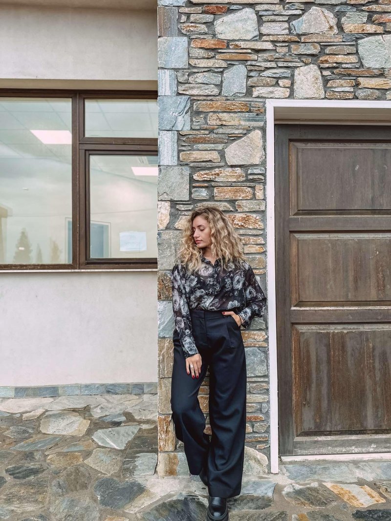 Ψηλόμεση παντελόνα Sandra
