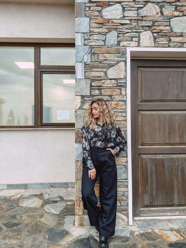 Ψηλόμεση παντελόνα Sandra