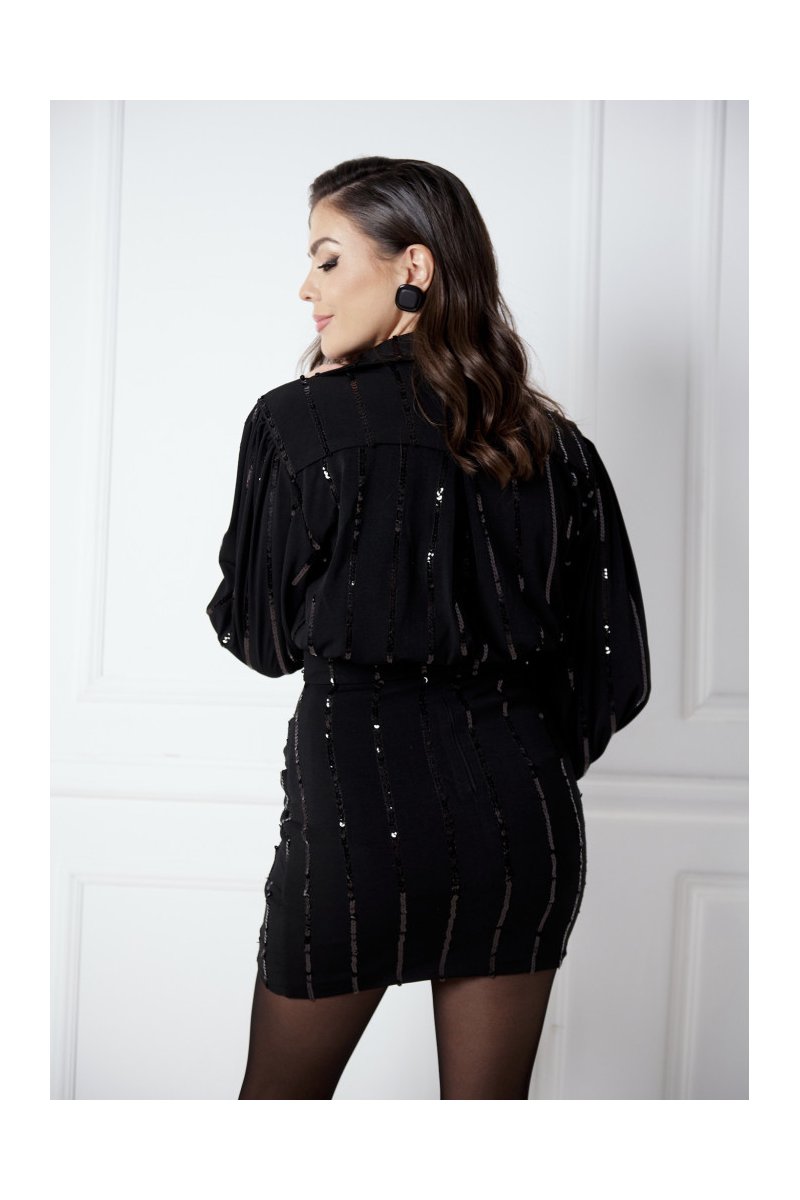 Brigitte Boutique Πουκάμισο με Παγιέτες - Κομψότητα και Λάμψη