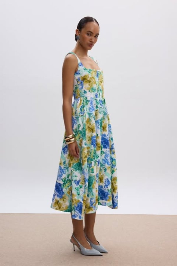 Stephania Midi Dress
