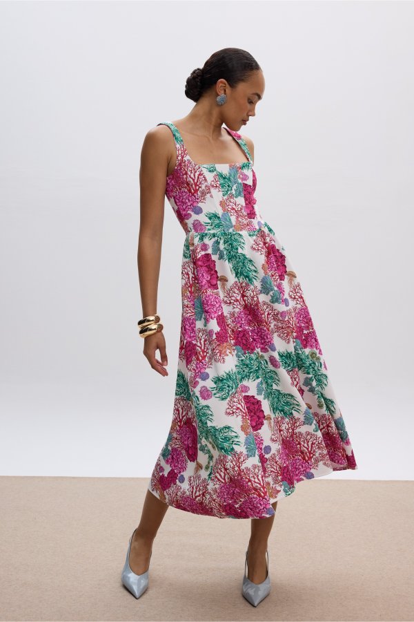 Seashell Midi Dress