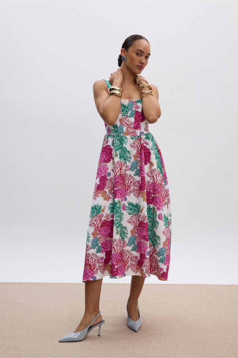 Seashell Midi Dress