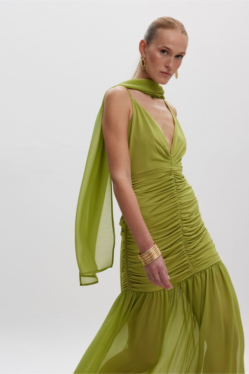 Eliza Lime Dress