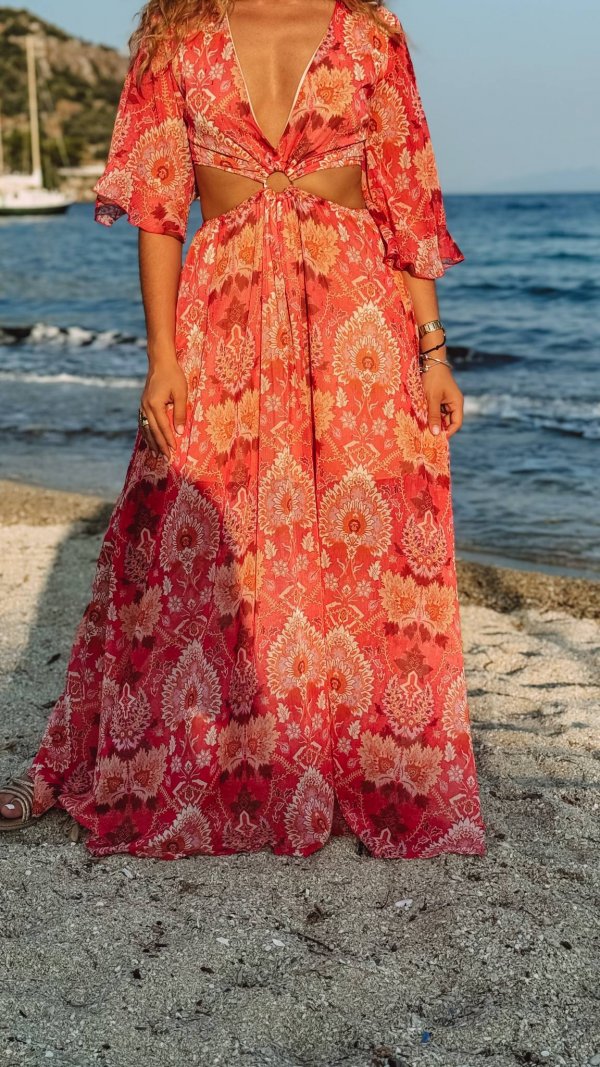 Φόρεμα cut-out Irida
