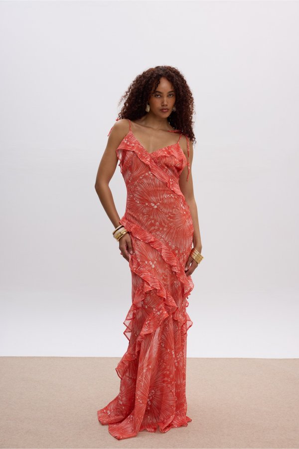 Desert sun maxi dress