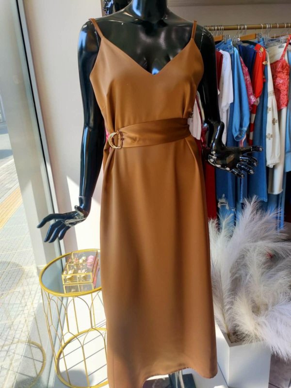 Lingerie σατέν φόρεμα