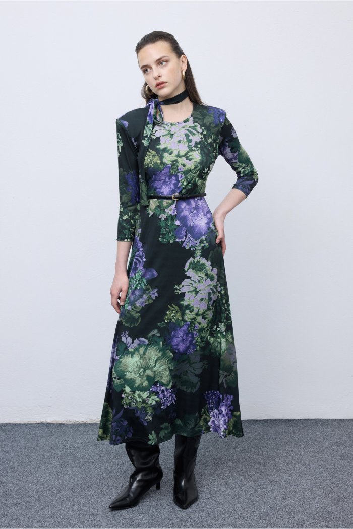 Vittoria Jersey Midi Dress