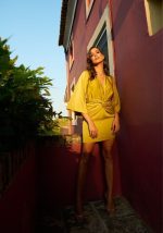 Γυναικείο φόρεμα σατέν μίνι Κάρεν