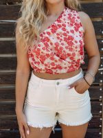 Γυναικείο jean σορτς ψηλόμεσο