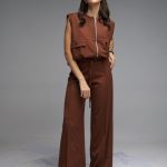 Υφασμάτινο παντελόνι με λάστιχο Brigitte