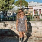 Φούστα μίνι παγιέτα