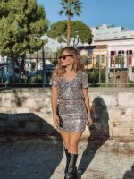 Φούστα μίνι παγιέτα