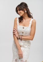 Φόρεμα midi με μπολερό