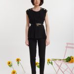 Σετ αμάνικη μπλούζα με παντελόνι Brigitte