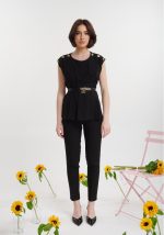 Σετ αμάνικη μπλούζα με παντελόνι Brigitte