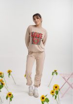 Σετ φόρμες με στάμπα καρδιές