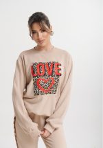 Σετ φόρμες με στάμπα καρδιές