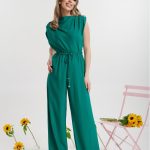 Παντελόνα με λάστιχο στην μέση και κορδόνι Brigitte