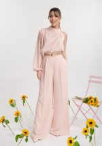 Παντελόνα ψηλόμεση σατέν