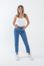 Jean παντελόνι Sinthia mid blue