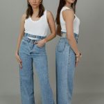 Jean παντελόνα Indigo Double Belt