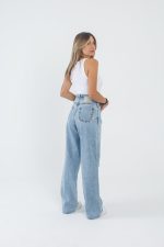 Jean παντελόνα Indigo Double Belt