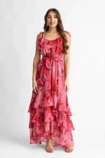 Φλοράλ maxi φόρεμα Thalia