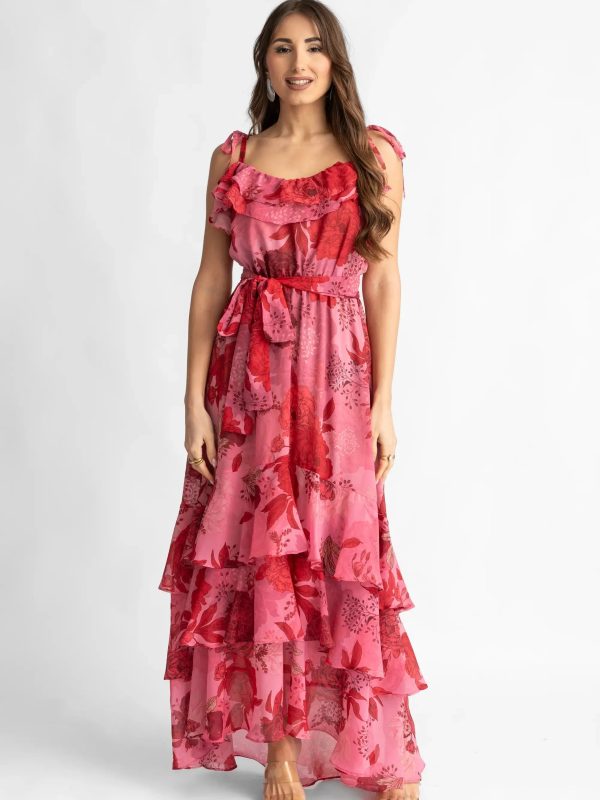 Φλοράλ maxi φόρεμα Thalia