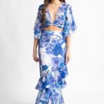 Φλοράλ τοπ Iris