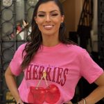 Μπλούζα κοντομάνικη Cherries