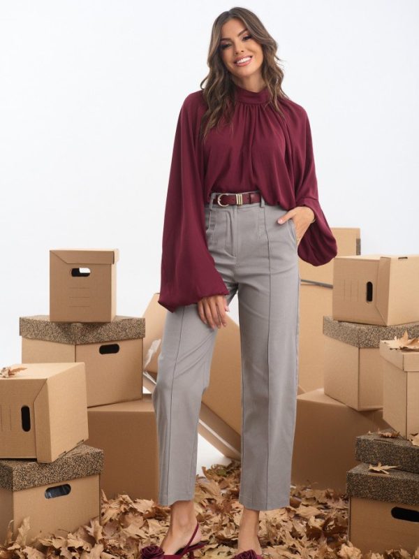 Τοπ μακρυμάνικο με σούρα