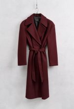 Παλτό μακρύ με ζώνη