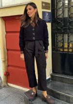 Μπλούζα πλεκτή με διακοσμητικά κουμπιά