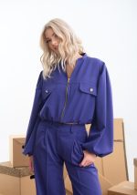 Bomber με φερμουάρ