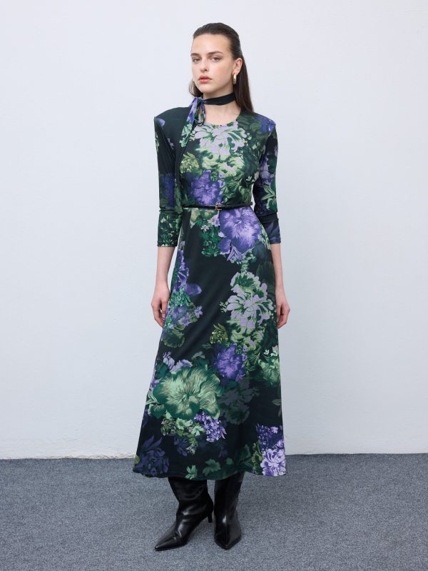 Vittoria Jersey Midi Dress