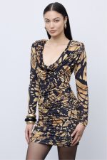 Butterfly Mosaic Jersei Mini Dress