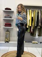 Δερματίνη παντελόνι κροκό