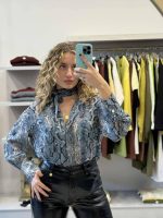 Δερματίνη παντελόνι κροκό