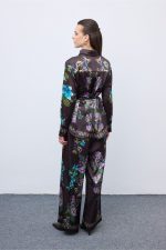 Mocha Bloom Pyjama Set - Image 3