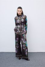 Mocha Bloom Pyjama Set