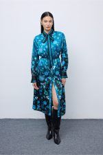 Skyfall Bloom Shirtdress