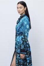 Skyfall Bloom Shirtdress